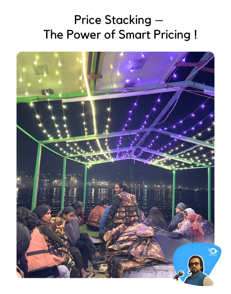 6. Marketing Wisdom in Boat Ride: Smart Pricing